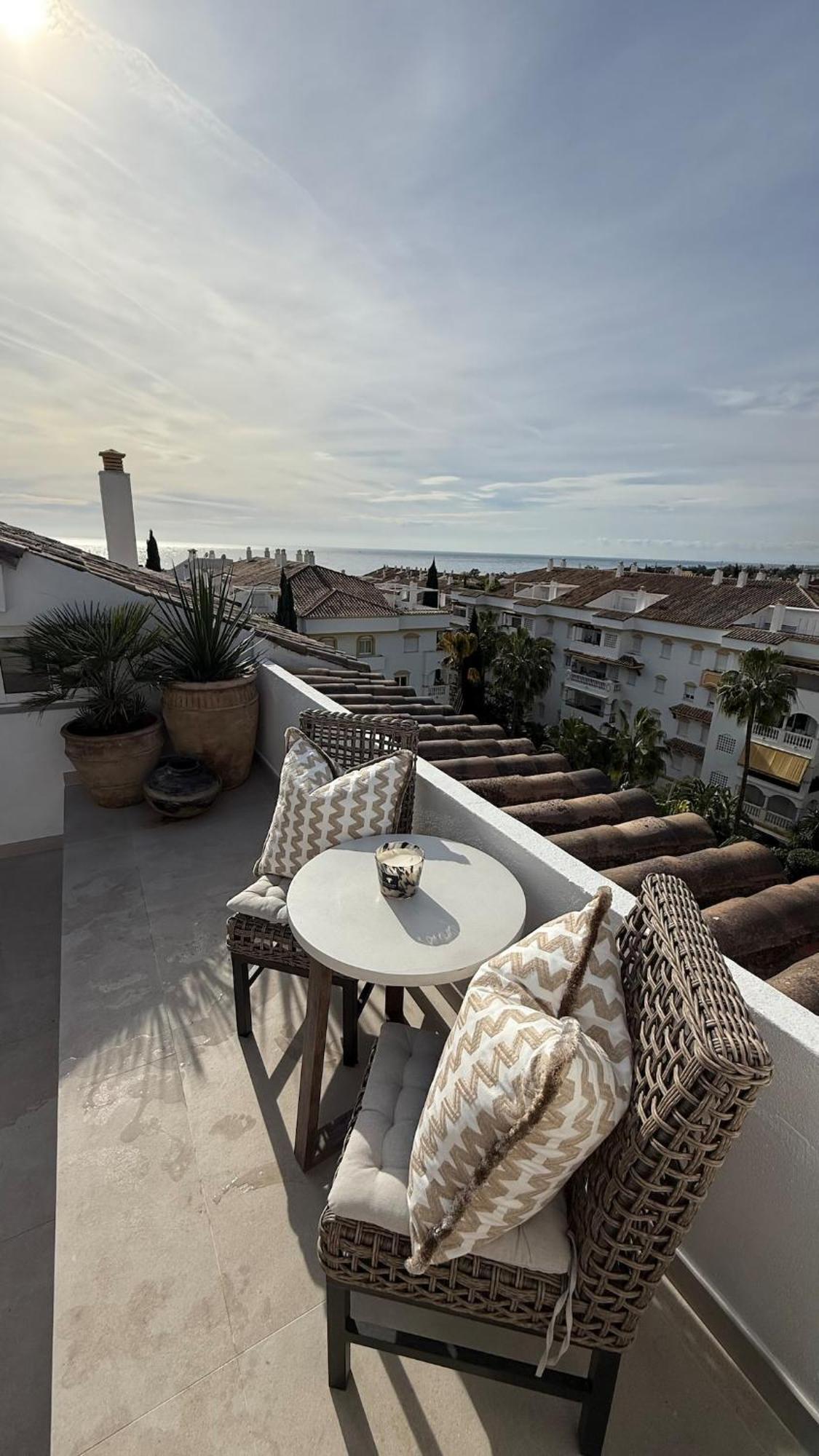 Apartamento Sea View And Sunny Rooftop In Marbella, Remodeled 2025 *